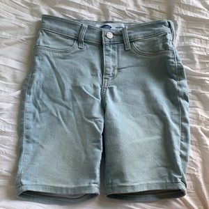 old navy kids ballerina jean shorts